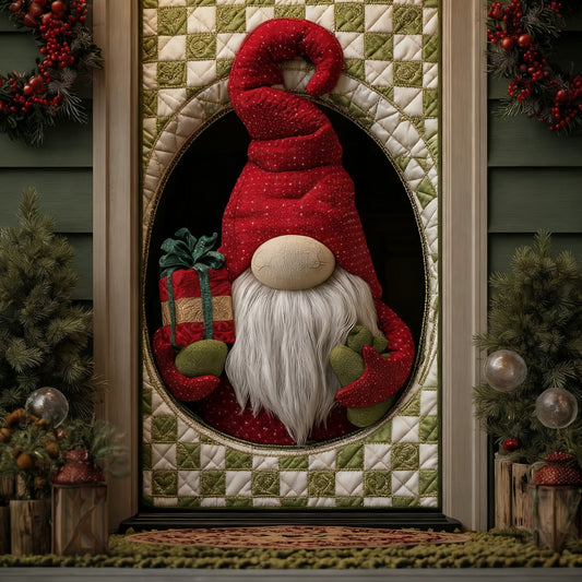 Jolly Workshop Quilted Door Cover