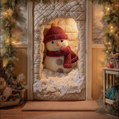 Hidden Surprise Quilted Door Cover