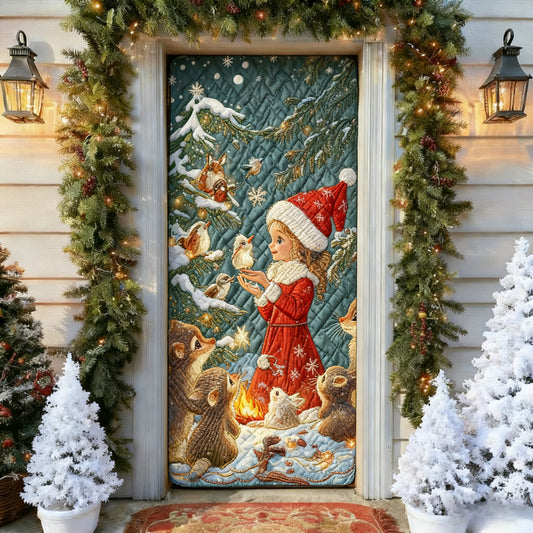 Fairy's Secret Quilted Door Cover