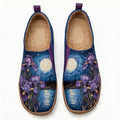 Starry Night Iris Canvas Casual Shoes