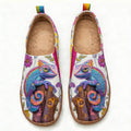Rainbow Chameleon Canvas Casual Shoes