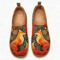 Mystic Swirl Fox Canvas Casual Shoes