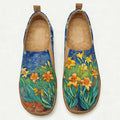 Starry Night Daylily Canvas Casual Shoes