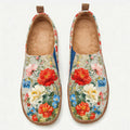 Summer Rose Garden Canvas Casual Shoes