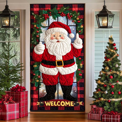 Bright Season Quilted Door Cover