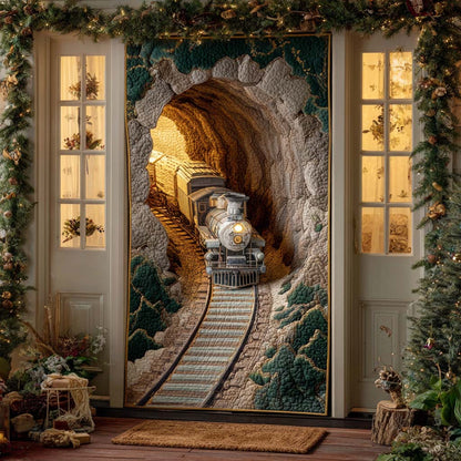 Golden Tunnel Express Quilted Door Cover