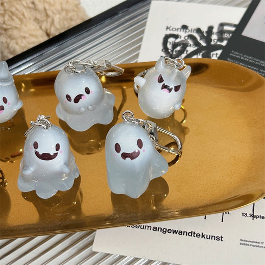 Halloween Luminous Ghost Model Ornaments (With box)