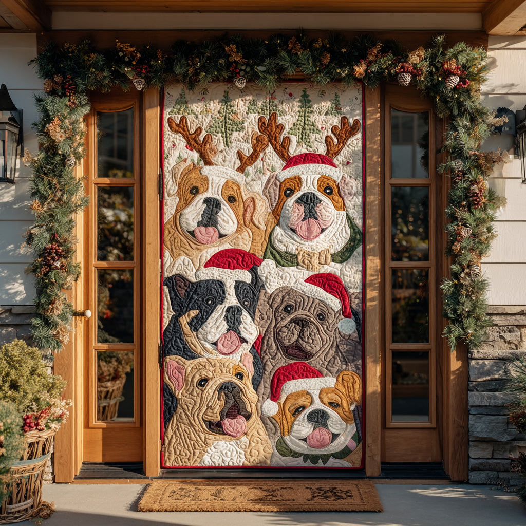Cutest Dog Welcome Quilted Door Cover