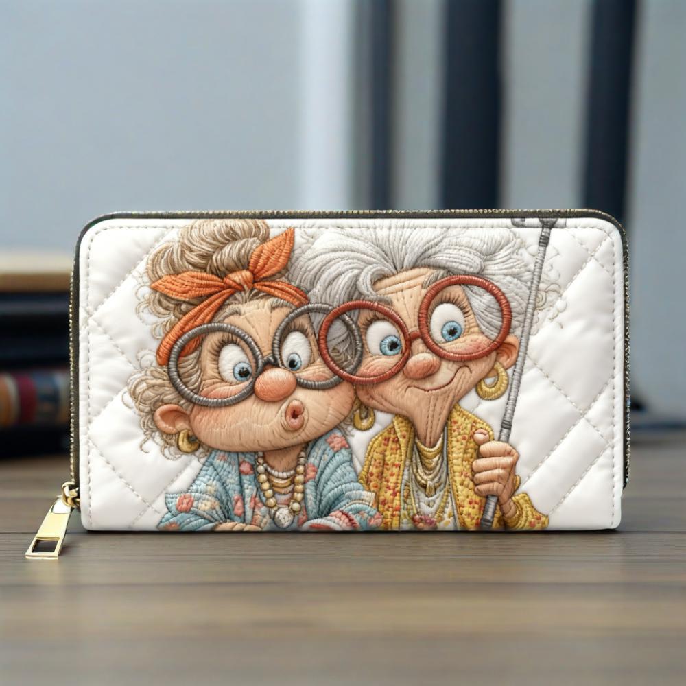 Are You Ready Van Quilted Wallet