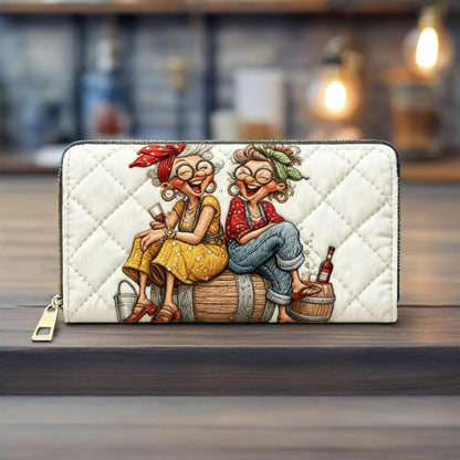 Faithful Companion Van Quilted Wallet