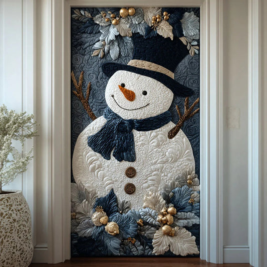 Winter Puff Quilted Door Cover