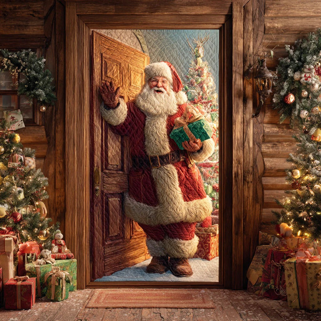 Your Gift Is Here Quilted Door Cover