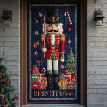 Christmas Waltz Quilted Door Covor