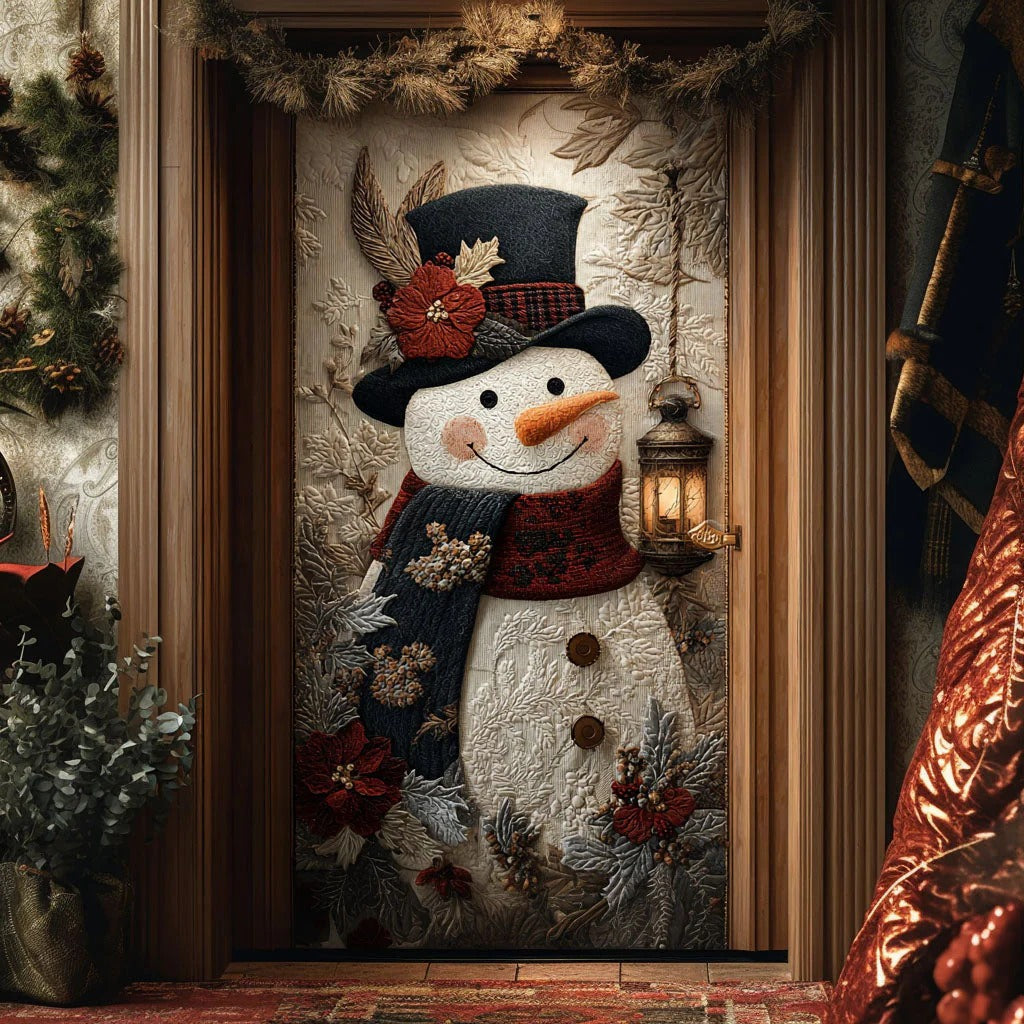 Chilly Cheeks Quilted Door Cover