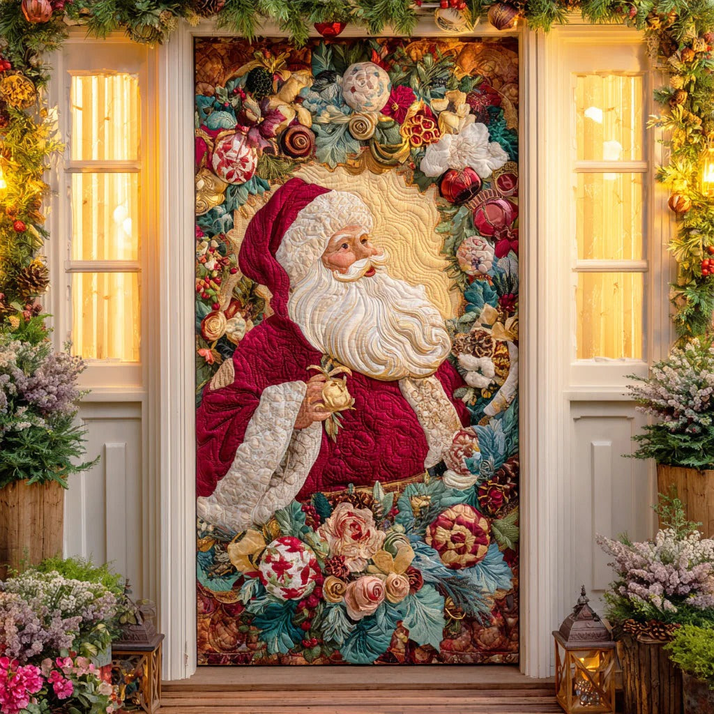 Unveiling the Mysterious Christmas Moments Quilted Door Cover